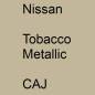 Preview: Nissan, Tobacco Metallic, CAJ.